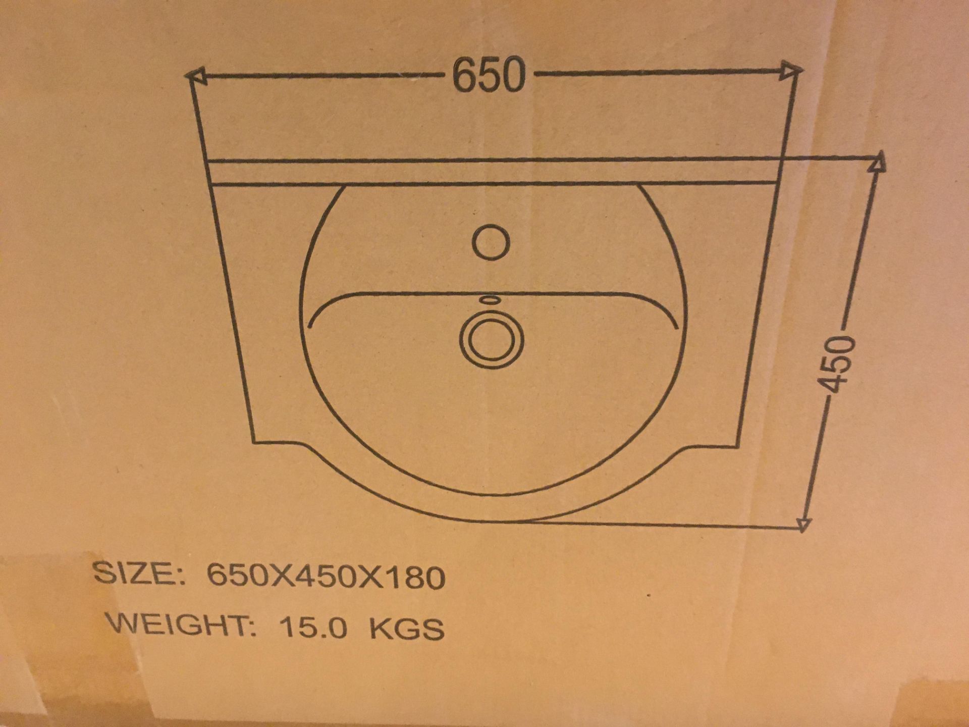 Basin and Basin Unit - Image 2 of 6