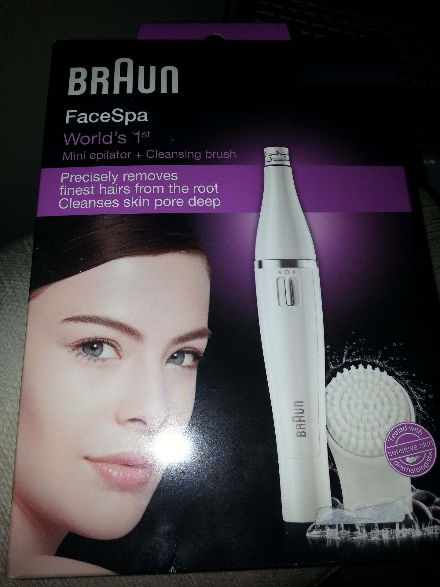 Braun Face 810 Facial Epilator,