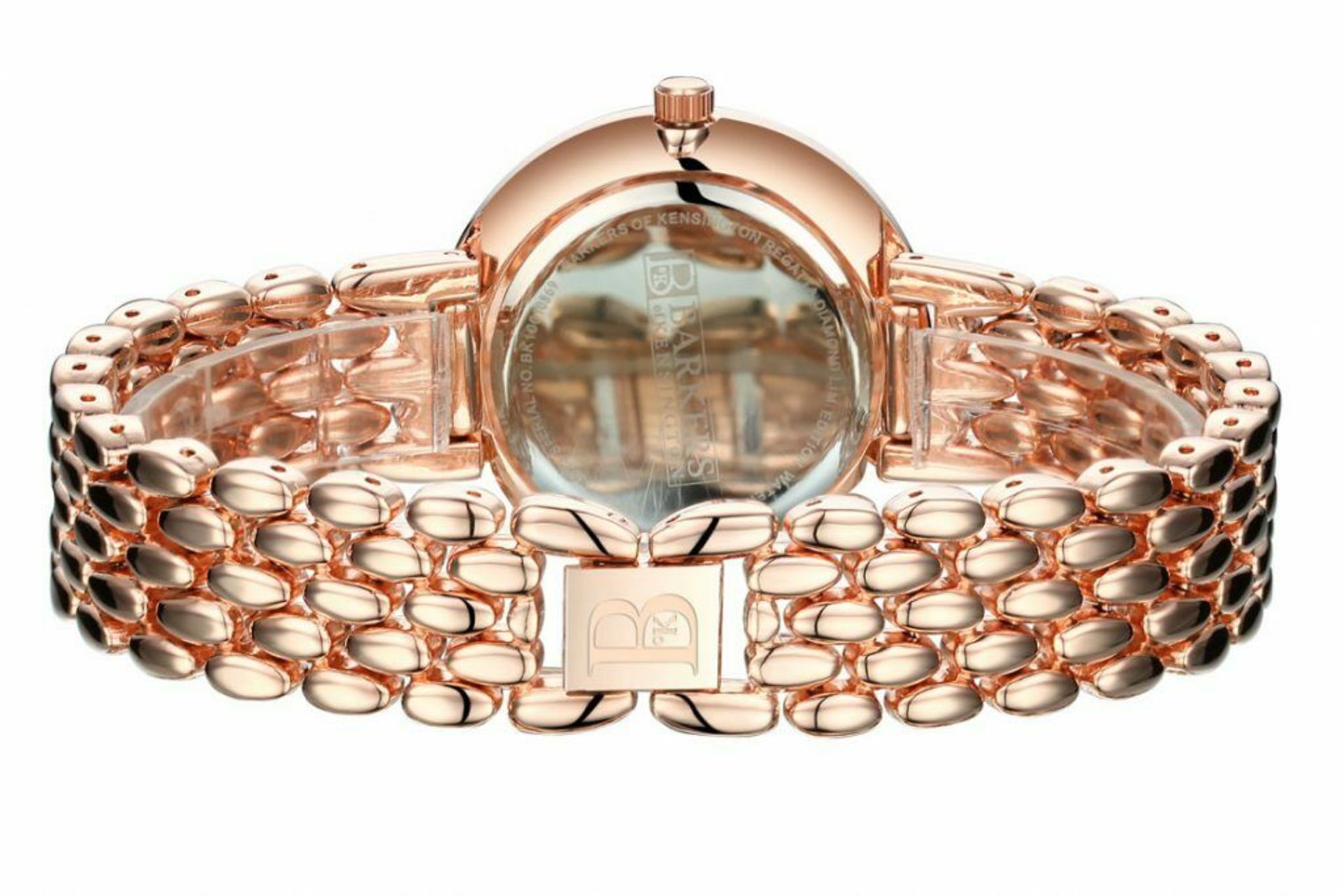 NO VAT Brand New Barkers of Kensington Ladies Regatta Diamond Set Watch RRP £315 - Image 3 of 6