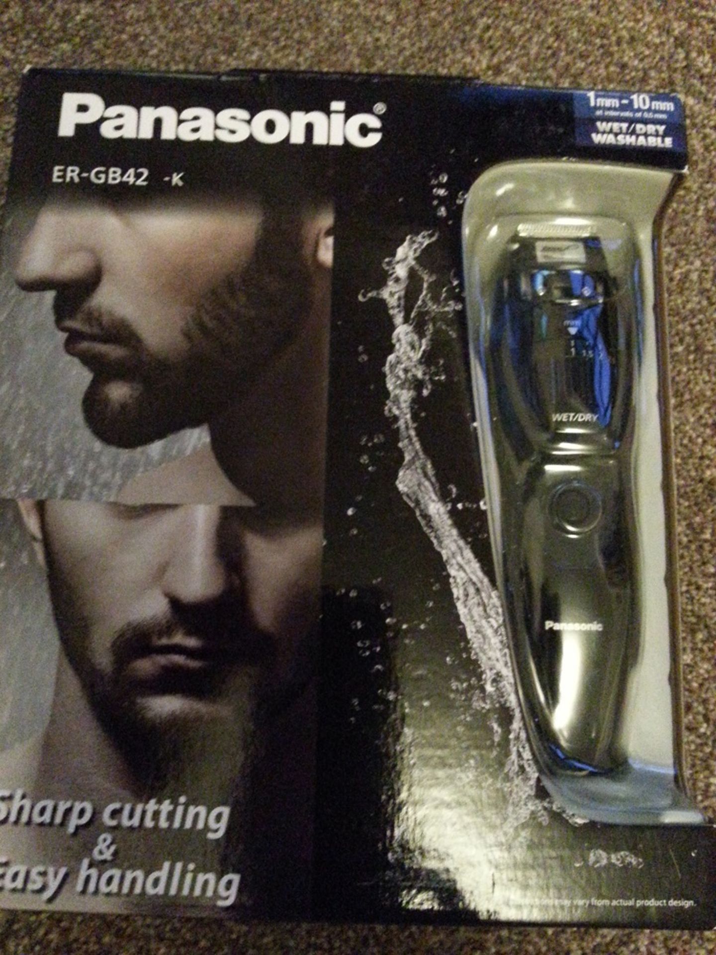 Panasonic ER-GB42 -k Wet & Dry Electric Beard Trimmer