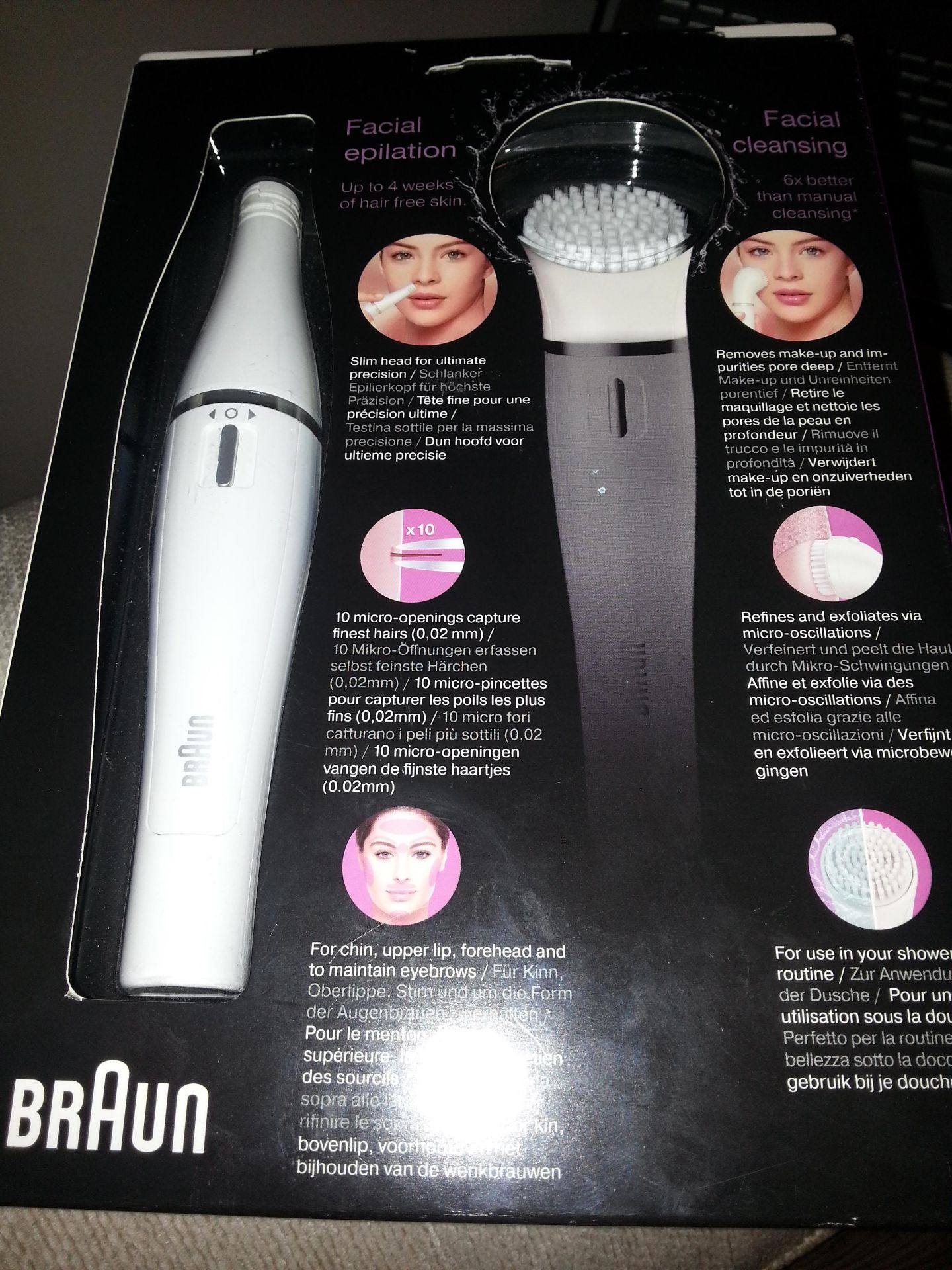 Braun Face 810 Facial Epilator, - Image 2 of 2