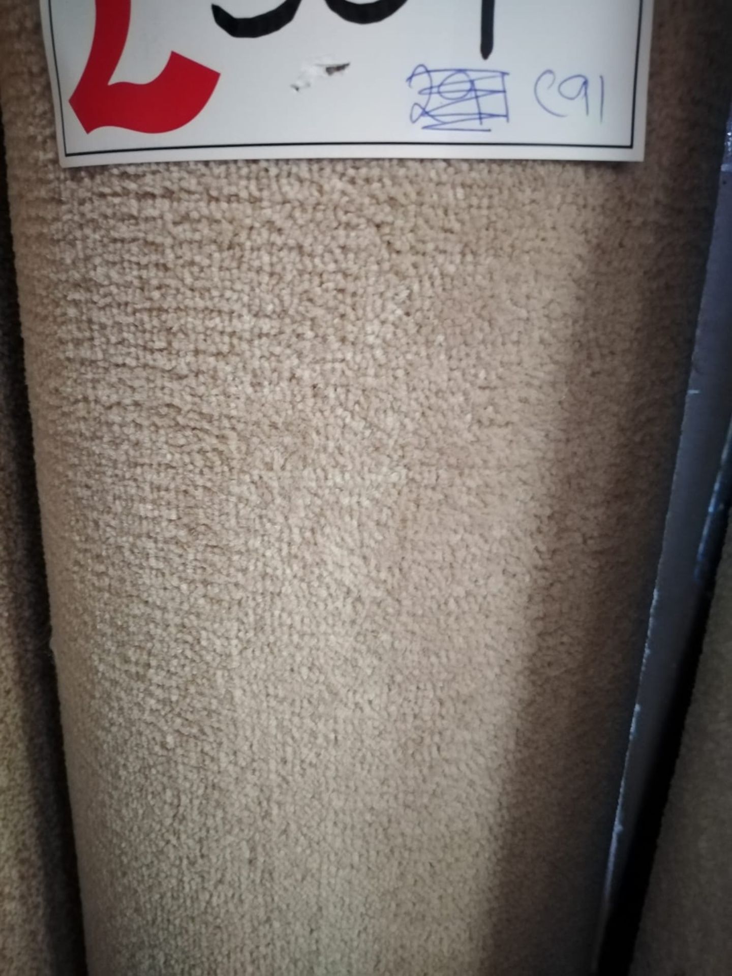 Sussex Oatmeal Polypropylene Carpet 13'X13' (4X4M) - Image 2 of 2