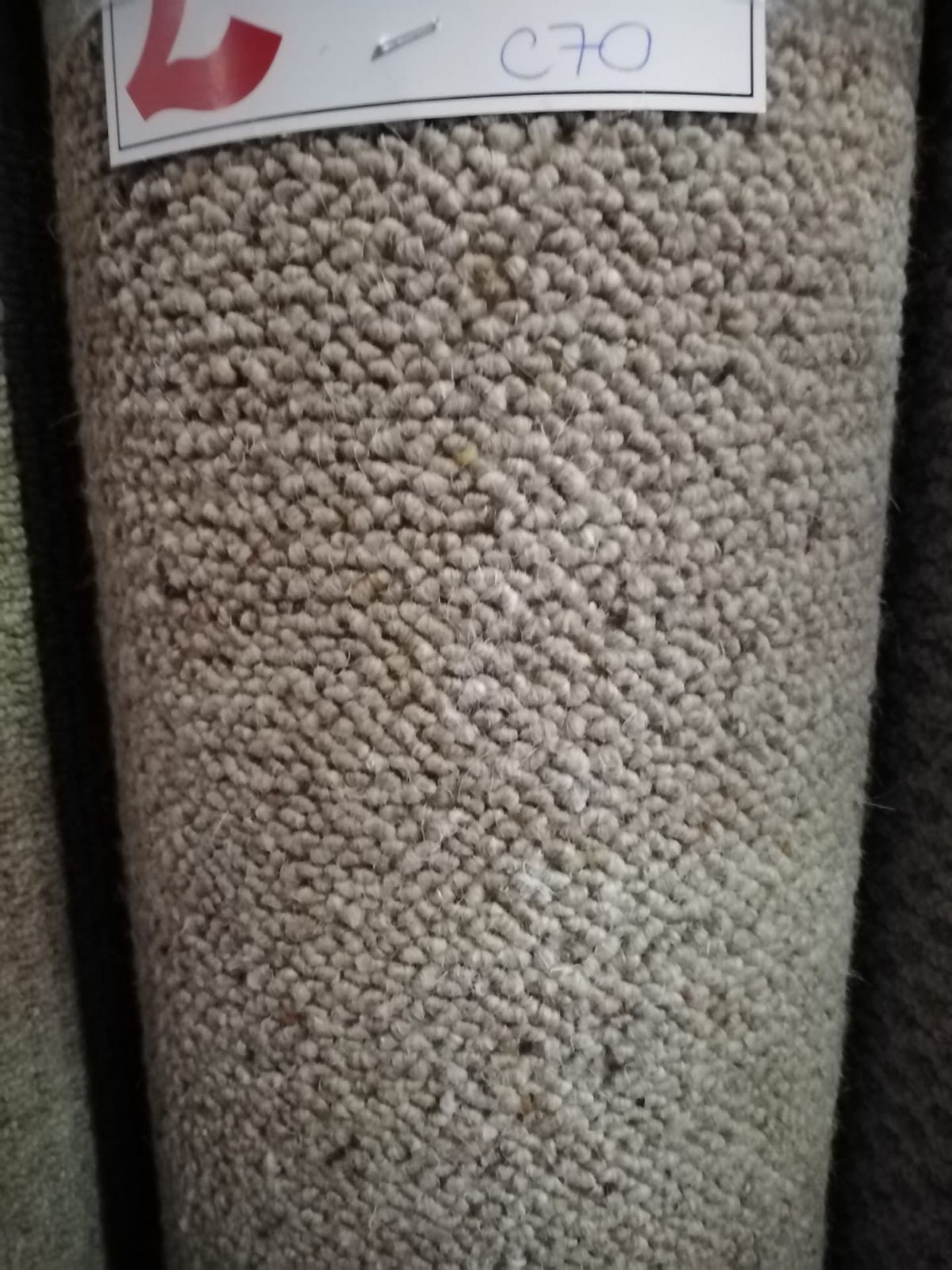 Corsa 820 100% Wool Carpet 13'6X13 (4.2X4M) - Image 2 of 2