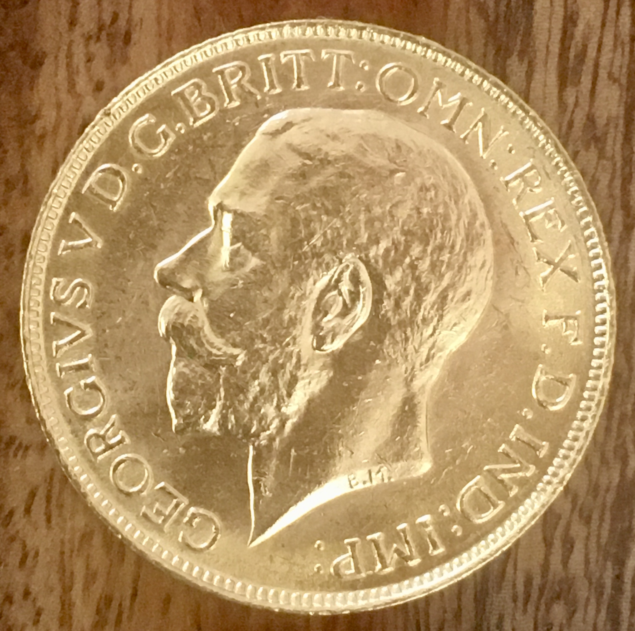 1911C Gold Sovereign, Ottawa Mint - Image 2 of 4