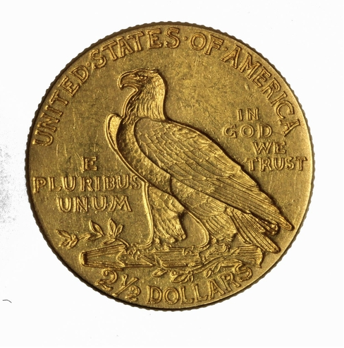 $2.5 Dollar quarter Eagle 1925 D - Very rare - Image 2 of 2