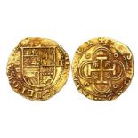 Philip II gold Cob 2 Escudos 1591