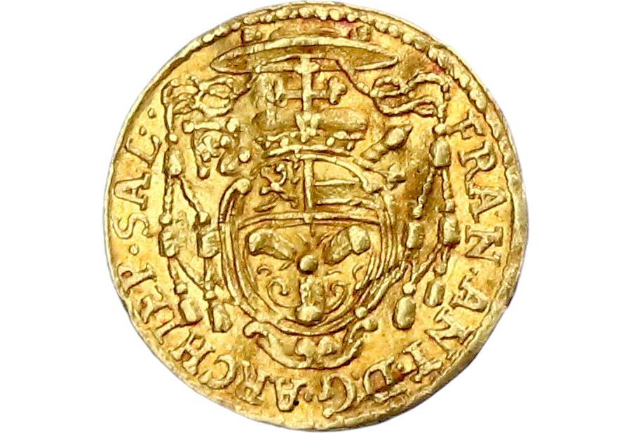 1719 Gold 1/4 Ducat - Salzburg - Franz Anton. - Image 3 of 3