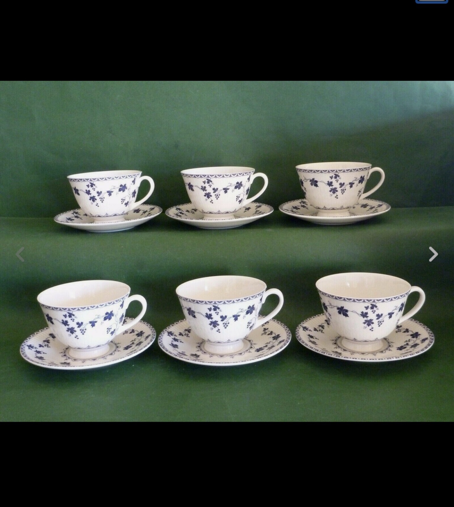 1997 Royal Worcester China tea for two, Primula Tea Cups & Saucers, boxed. - Image 2 of 5