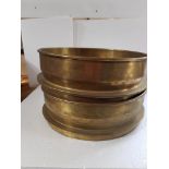 2 Brass Sieves