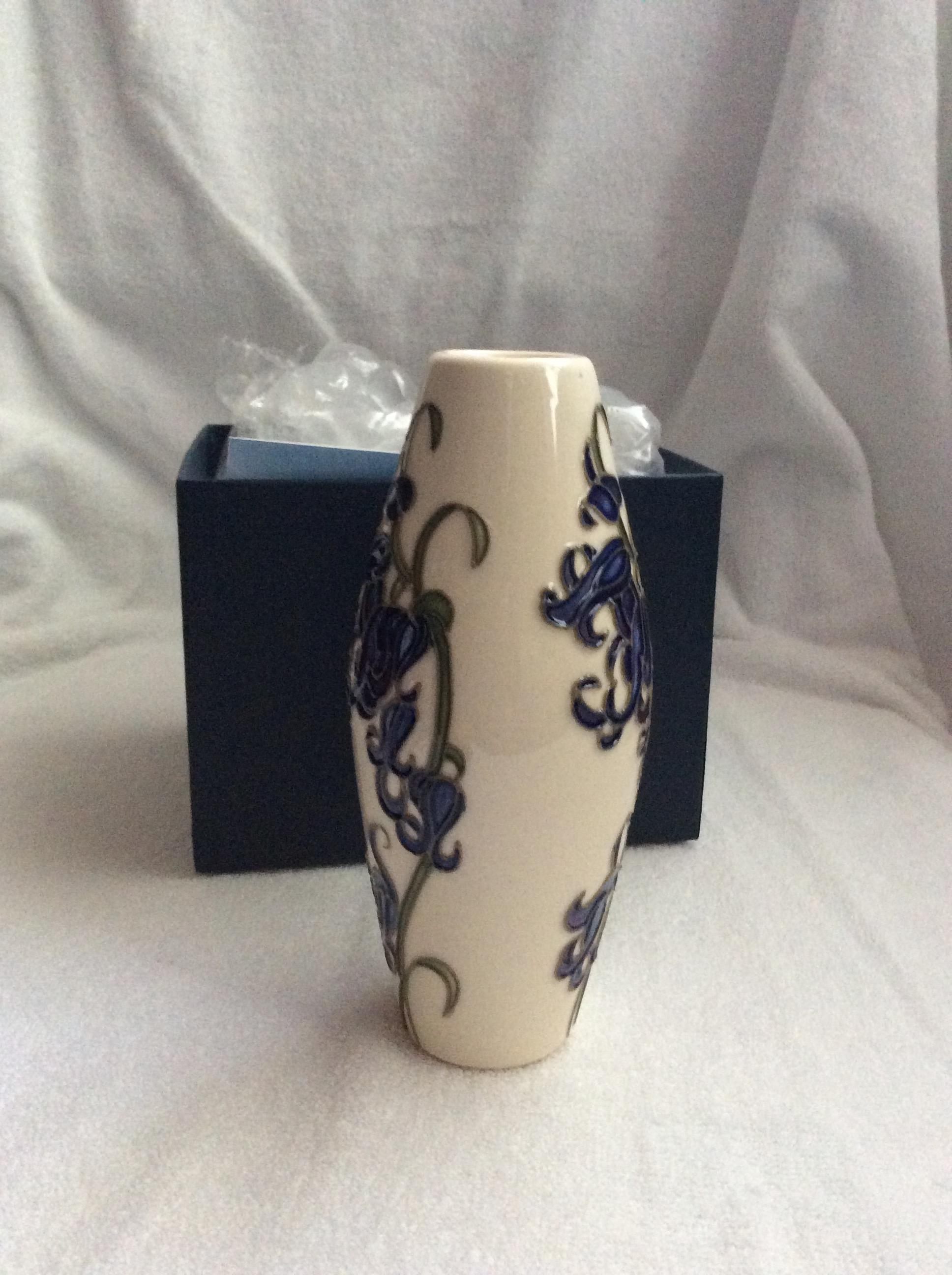 Moorcroft Vase. Bluebell Harmony
