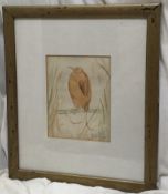 Watercolour Bird. Dated 1946