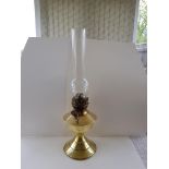 Vintage Brass Oil Lamp