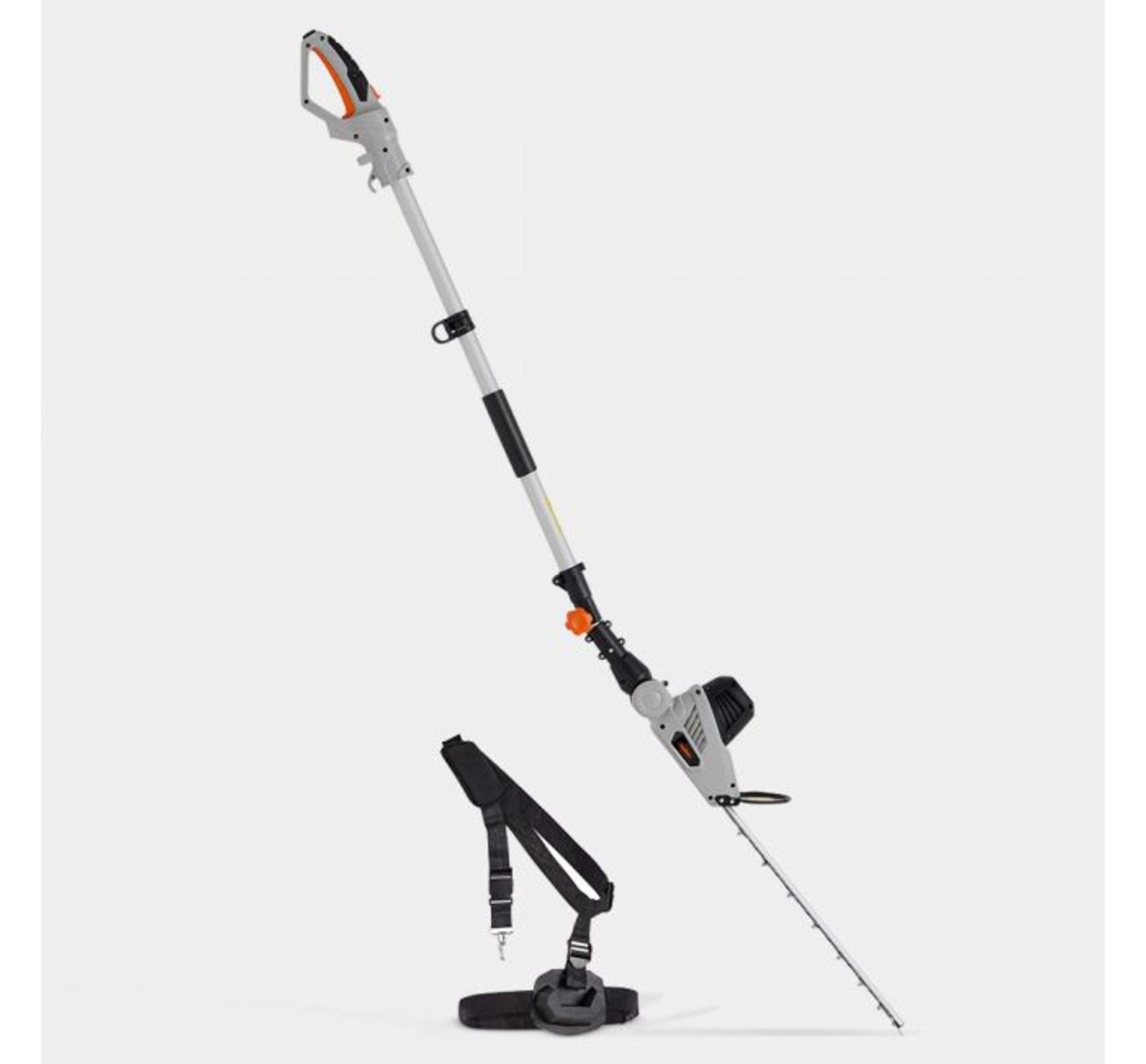 (LT31) 500W Pole Trimmer Dual-action 45cm laser-cut steel blade and 90° rotation adjustable h... - Image 2 of 3