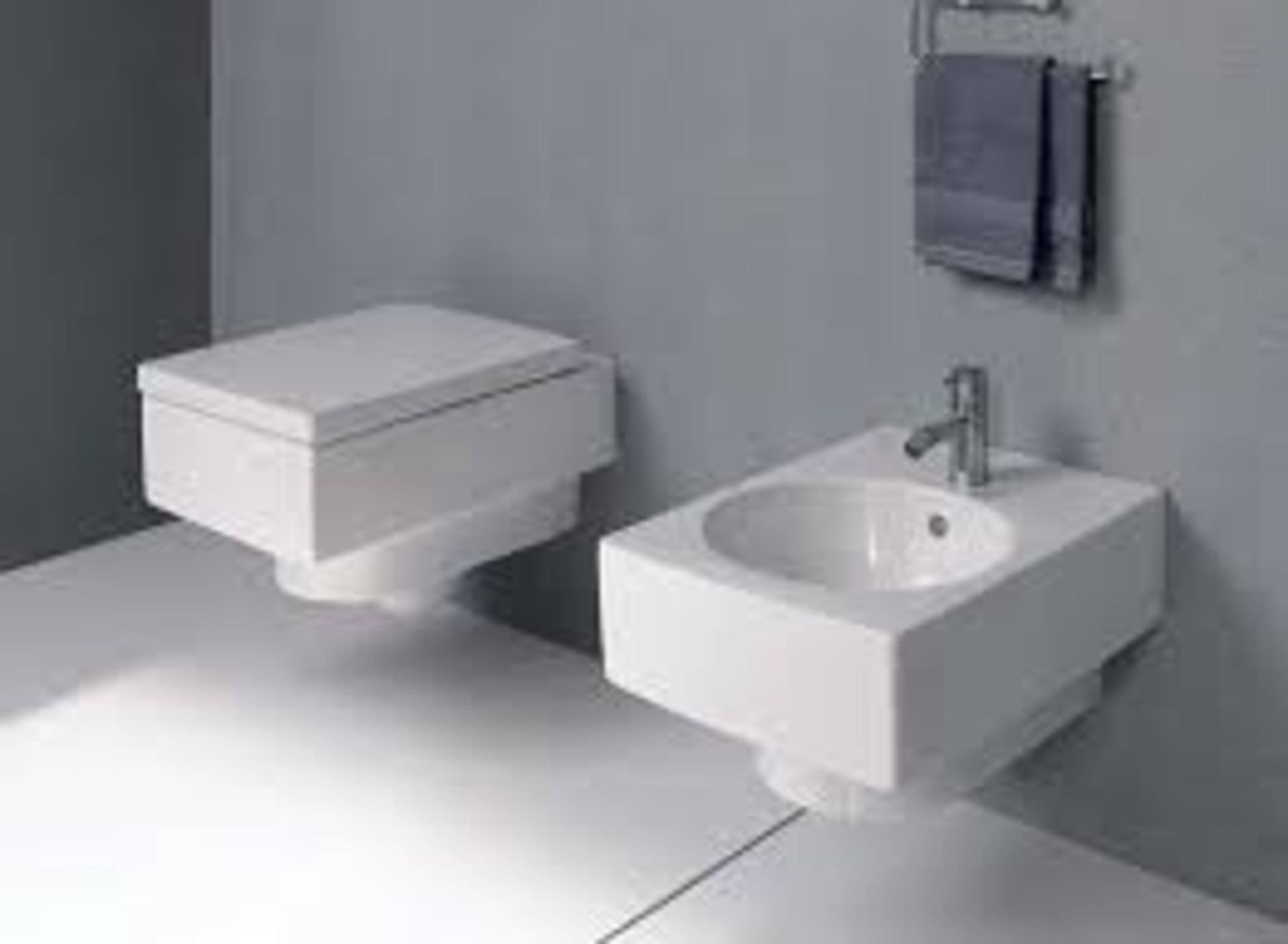 (RR57) Keramag Preciosa - Wash-down WC, 4,5 / 6 l, wall hung Fits effortlessly into even the ...(( - Image 3 of 4