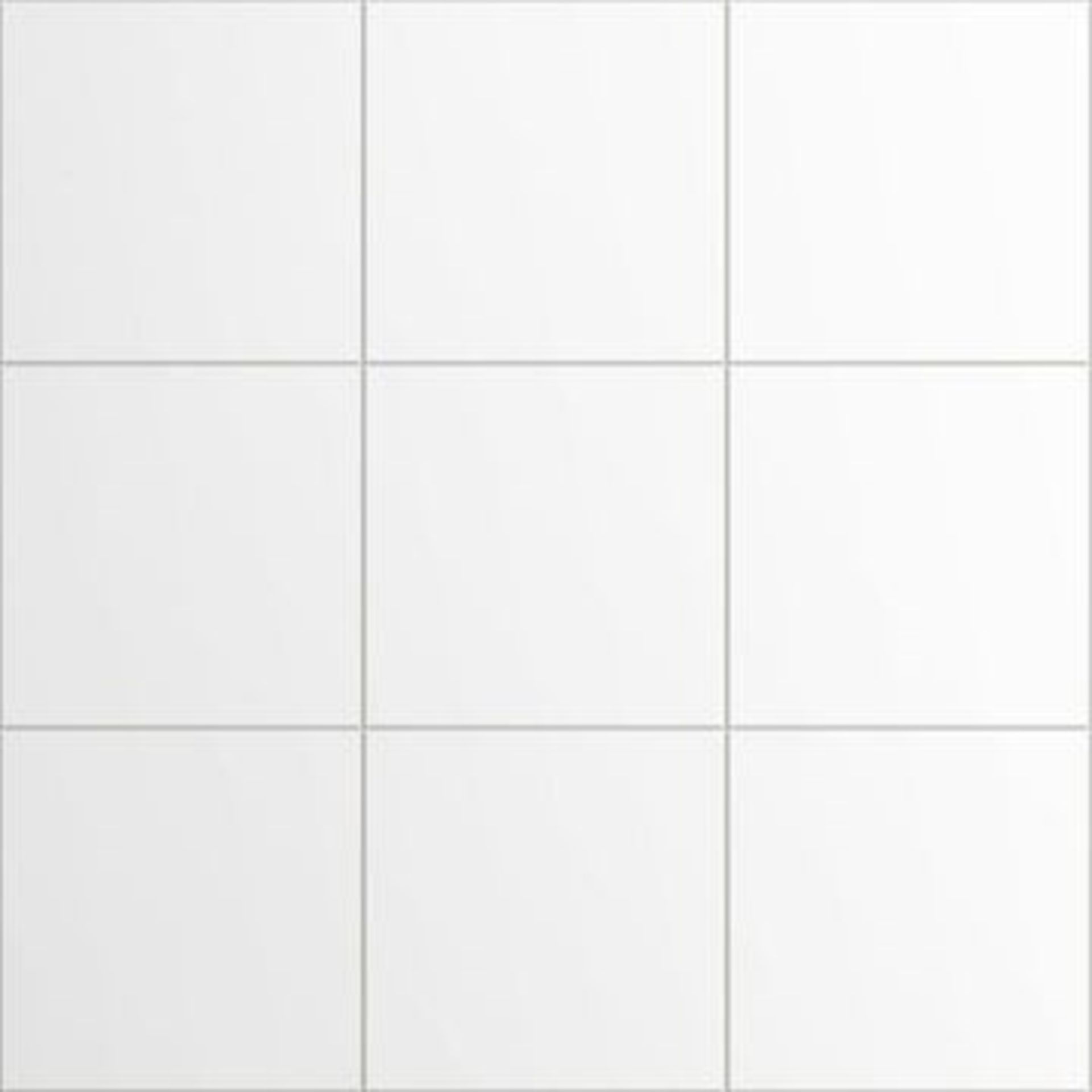 6m2 150x150mm White Square Porcelain Wall Tiles. White tiles are an essential product that is ... - Image 3 of 5