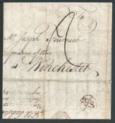 Great Britain London - Prisoner of War 1759 Entire letter dated London 28th April 1759