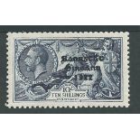 G.B. - Ireland 1935 King George V re-engraved 10/-, very fine mint. (S.G. 101).