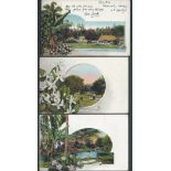 Tonga 1906 1d postal stationery Post Cards with printed views on reverse