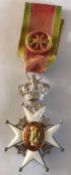 Royalty Sweden Order of Vasa Knight's Badge 1940s