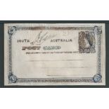 South Australia 1891-96 Competition Essays - 2d Postcard design