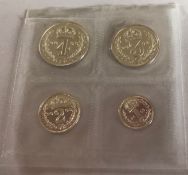 Royal Maundy Coins/Money 2009 St Edmundsbury Cathedral. Bury St. Edmunds, Suffolk