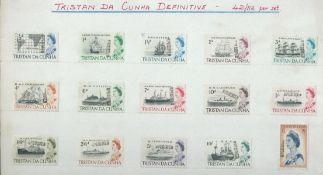 Tristan Da Cunha 1965-67 Queen Elizabeth II Ships definitive issue