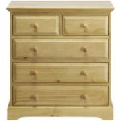 Brand New Boxed Suffolk 3 Plus 2 Drawer Chest Of Drawers