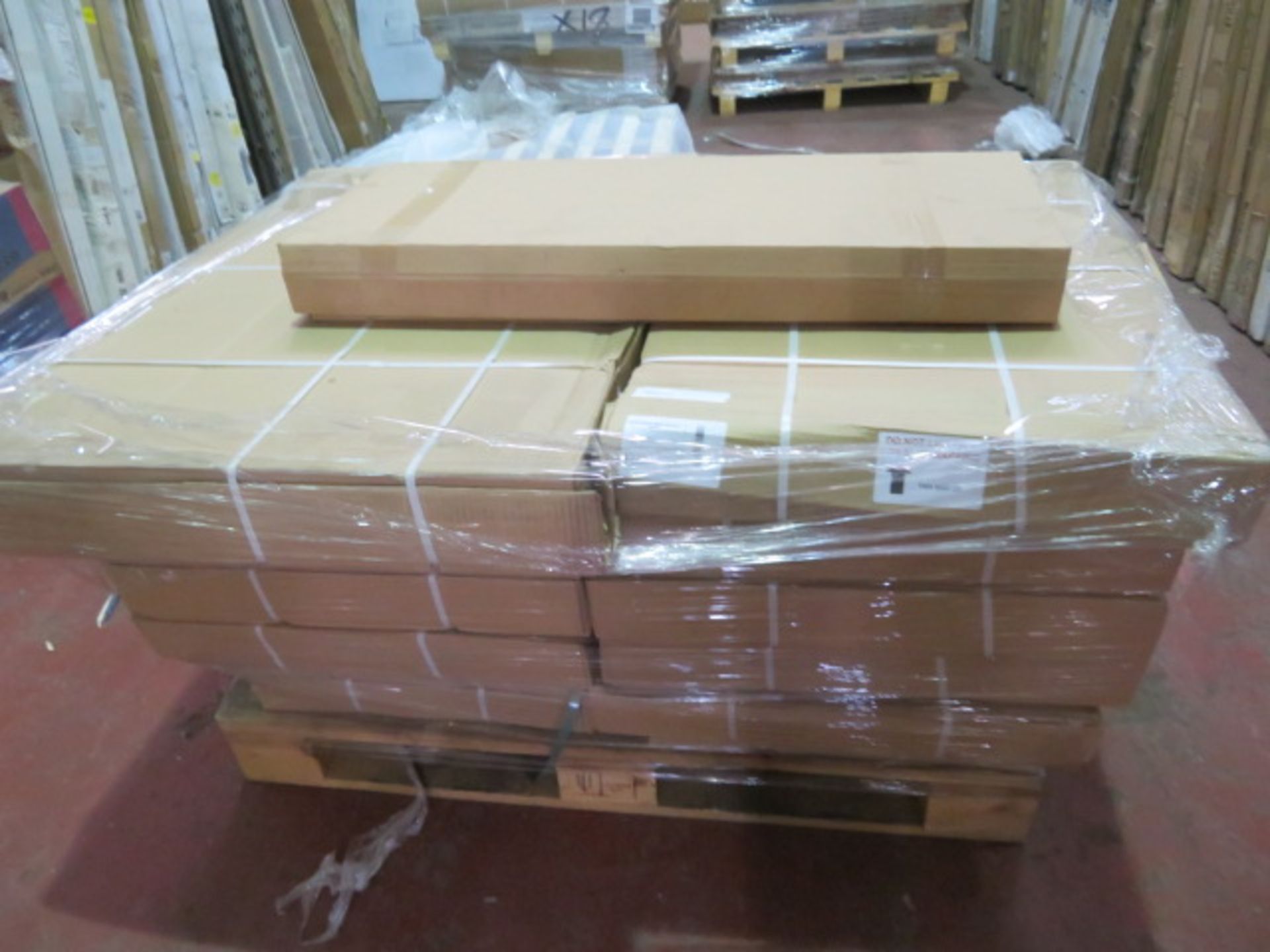 (WG34) Pallet To Contain 13 Various New Kitchen Base/Wall Cabinets In Sizes such as 300mm, 900m...