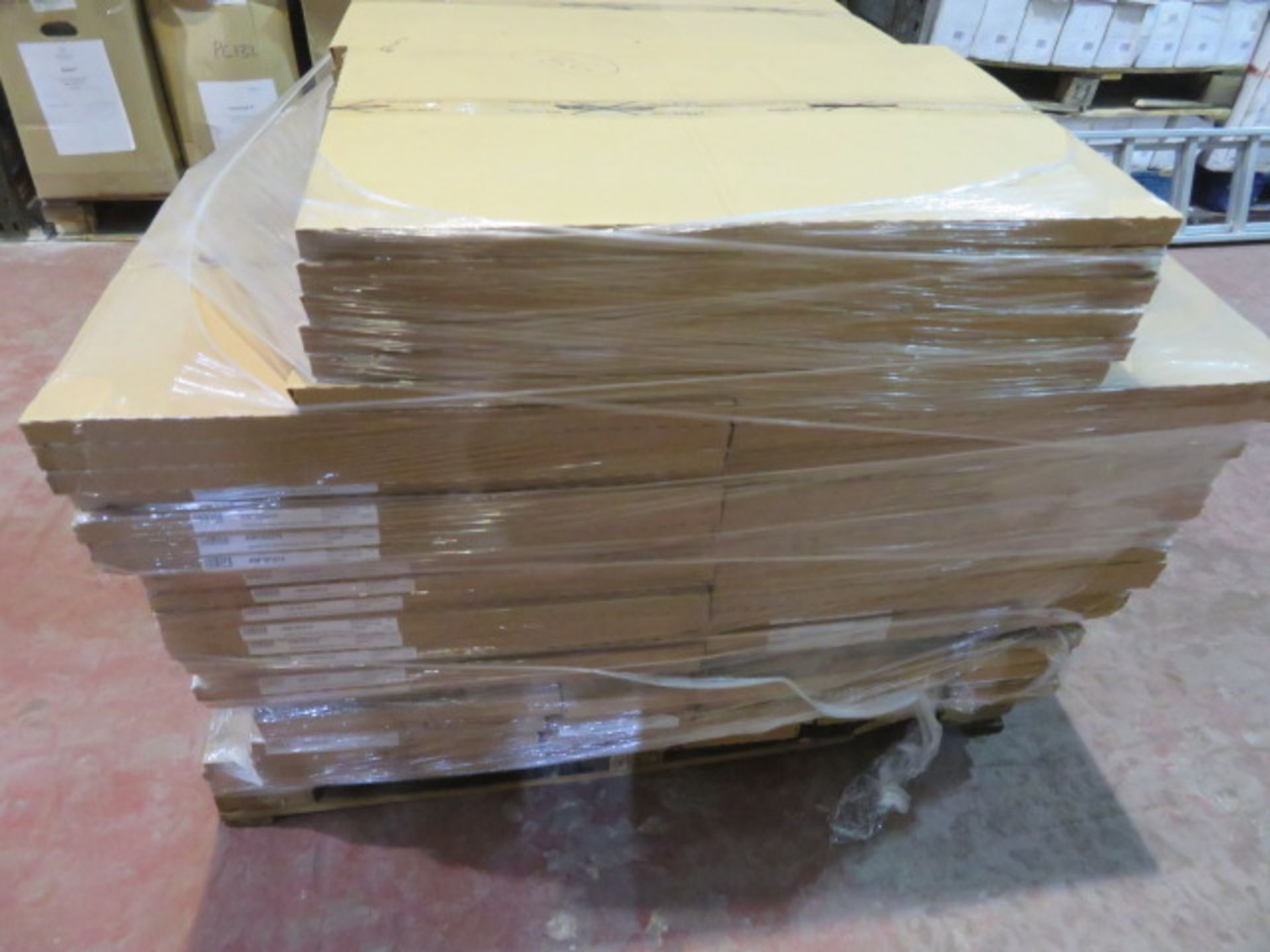 (WG4) PALLET TO CONTAIN 86 ITEMS OF NEW KITCHEN STOCK TO INCLUDE IVORY GLOSS ETC. HUGE PROFIT P... - Image 2 of 4