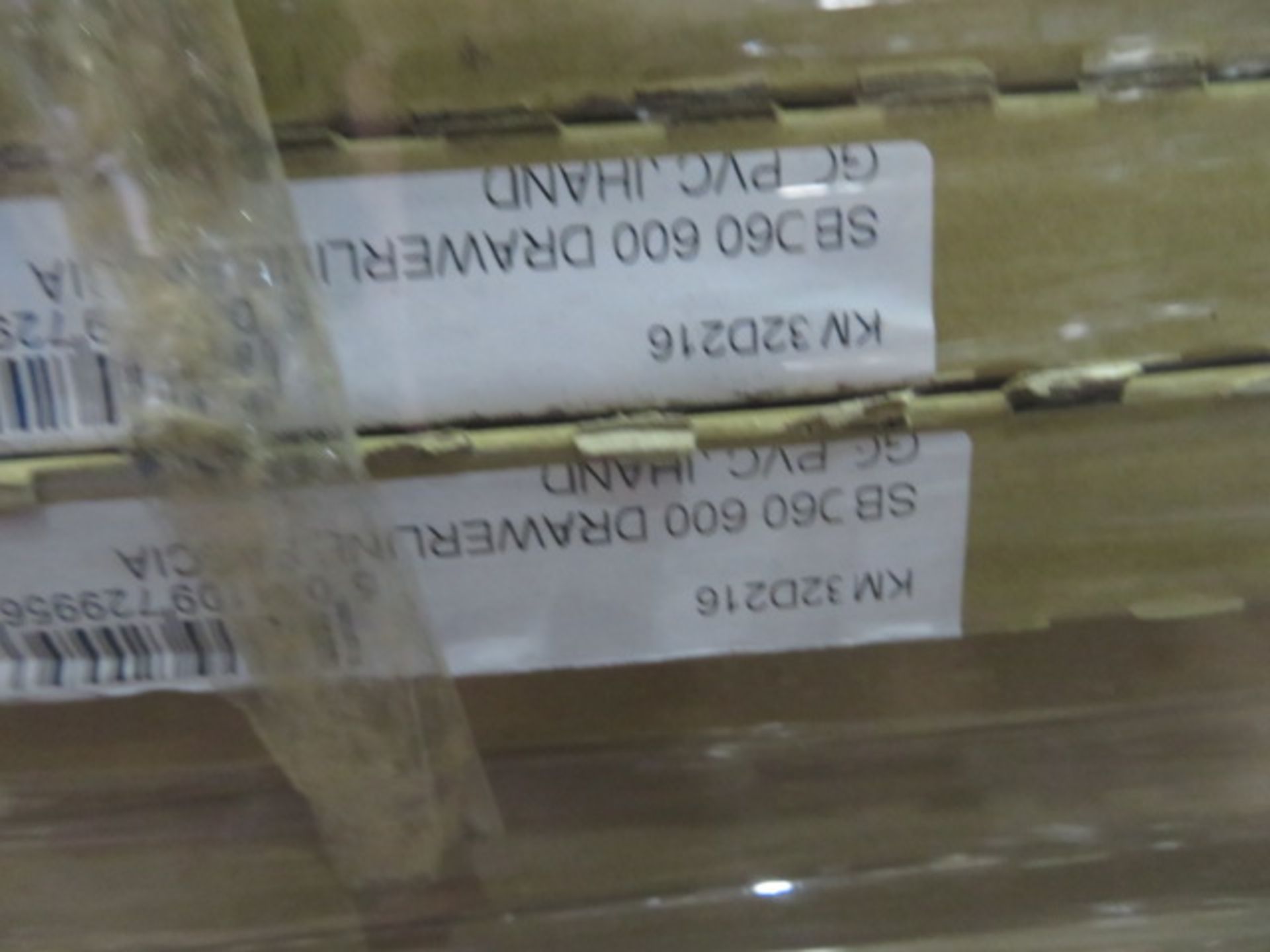 (WG15) Pallet To Contain 52 Items Of New Kitchen Stock. To Include: IVORY GLOSS DOORS/DRAWERS ... - Image 4 of 4