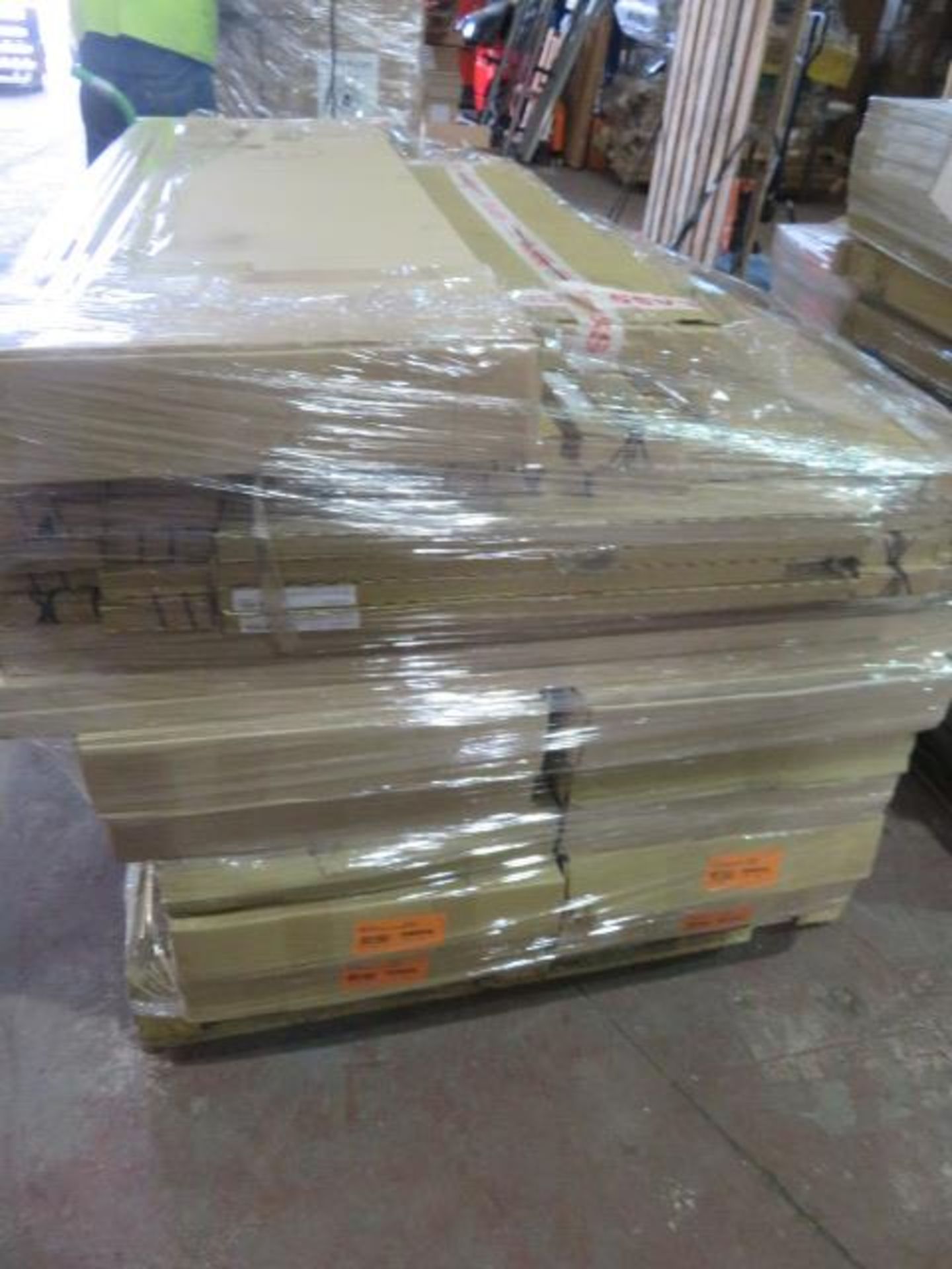 (WG15) Pallet To Contain 52 Items Of New Kitchen Stock. To Include: IVORY GLOSS DOORS/DRAWERS ... - Image 2 of 4