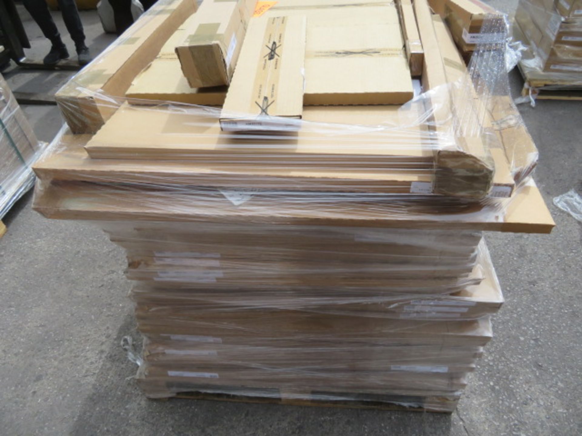 (WG9) Pallet To Contain 62 Items Of New Kitchen Stock. To Include: IVORY GLOSS BASS/WALL FACIA... - Image 2 of 4