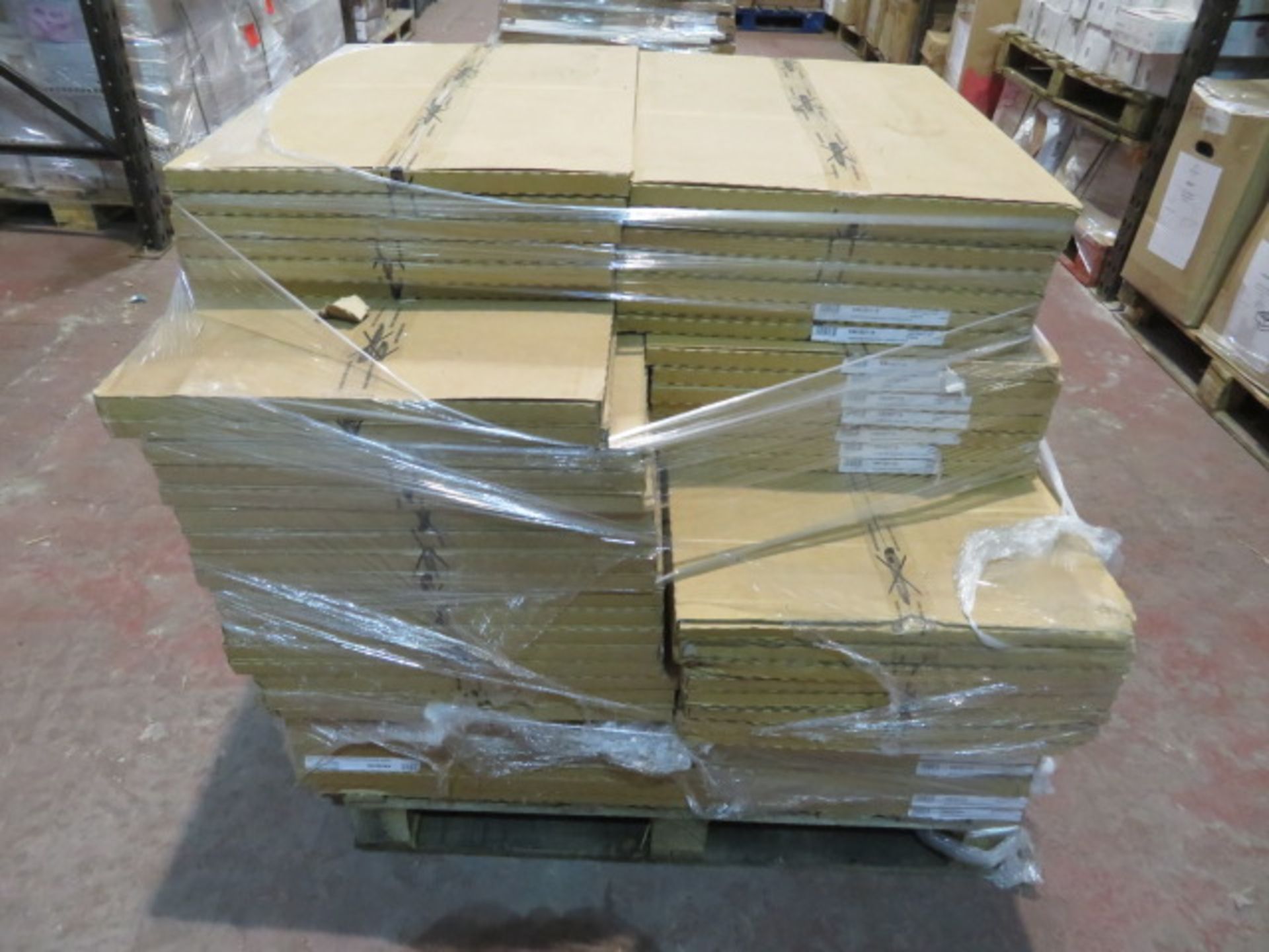 (WG4) PALLET TO CONTAIN 86 ITEMS OF NEW KITCHEN STOCK TO INCLUDE IVORY GLOSS ETC. HUGE PROFIT P...