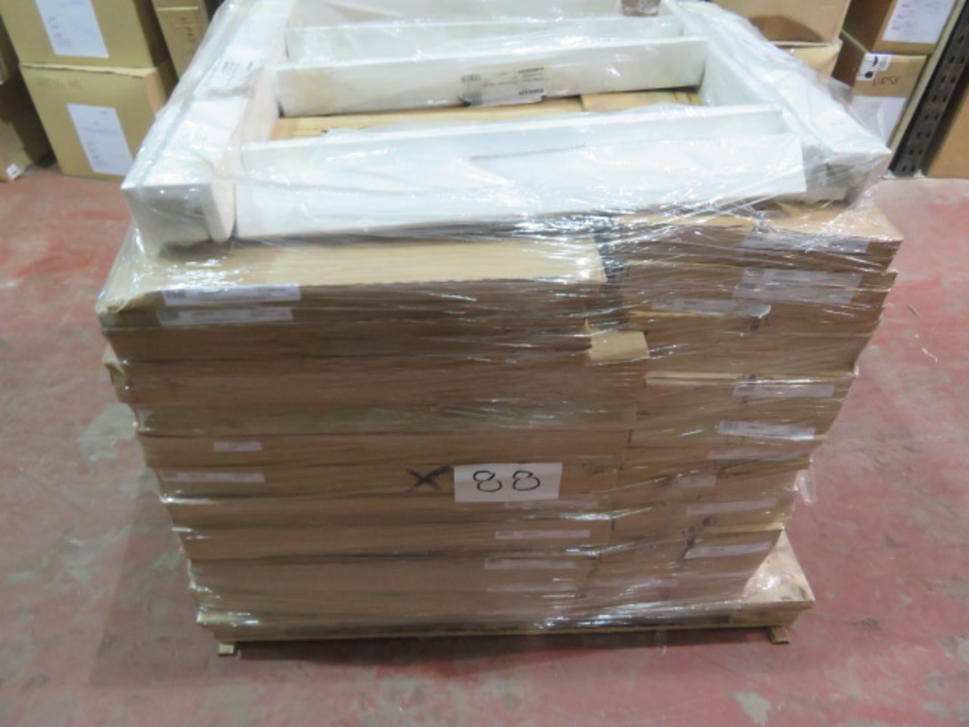 (WG2) PALLET TO CONTAIN 88 ITEMS OF NEW KITCHEN STOCK TO INCLUDE SLAB WHITE GLOSS ETC. HUGE PRO... - Image 2 of 6