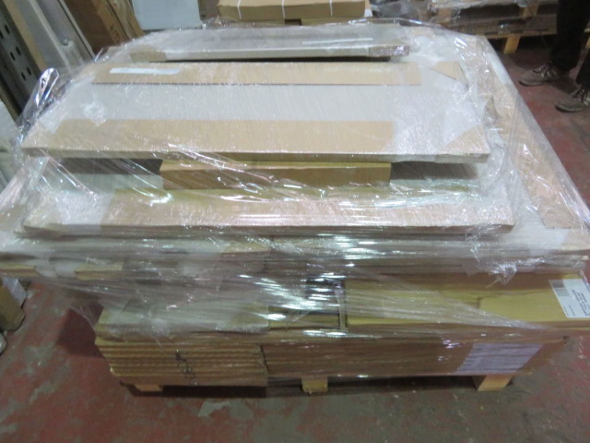 (WG35) Pallet To Contain 91 Items Of New Kitchen Stock. To Include: VARIOUS SIZED DOORS IN CAS...