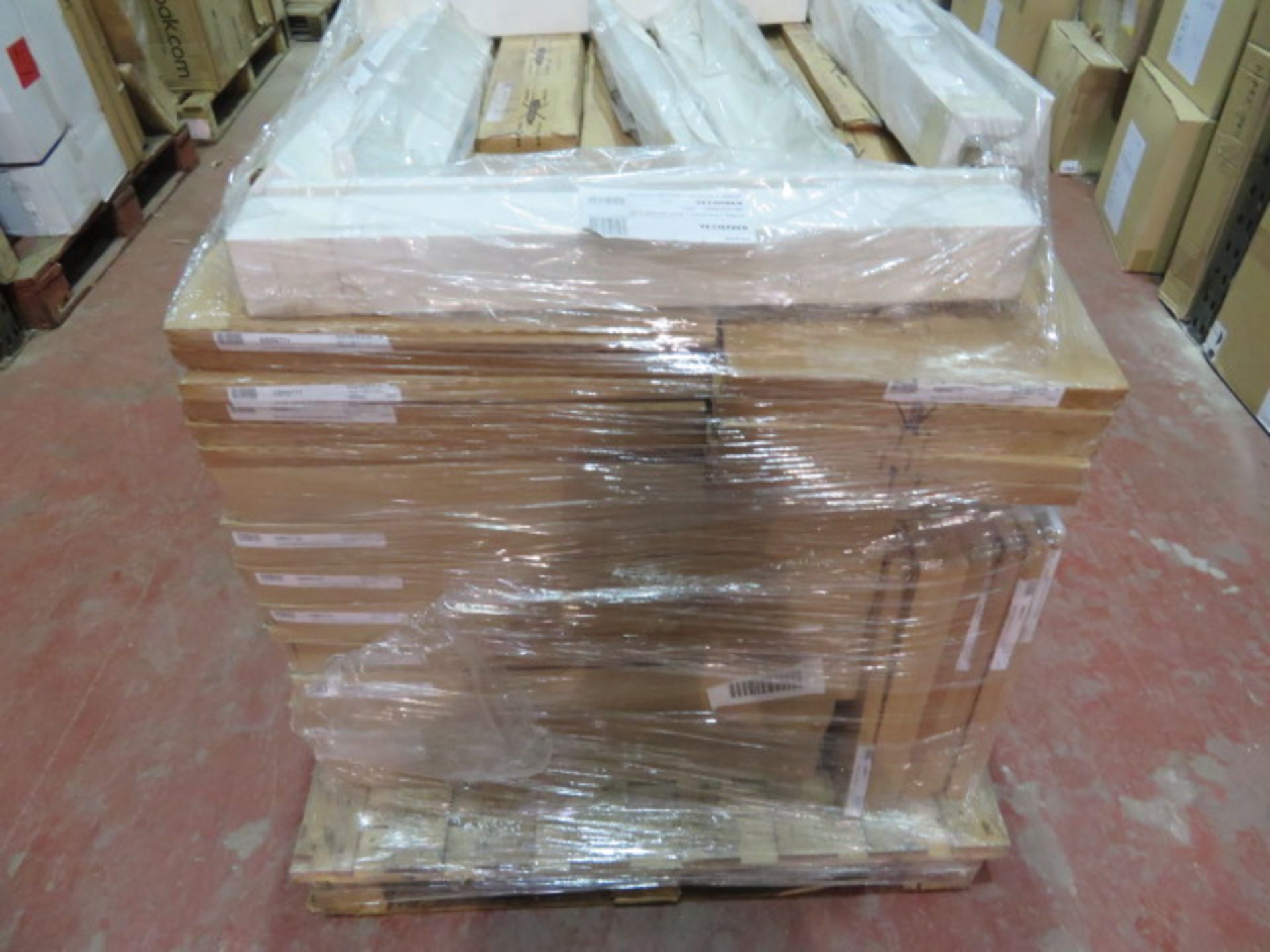 (WG2) PALLET TO CONTAIN 88 ITEMS OF NEW KITCHEN STOCK TO INCLUDE SLAB WHITE GLOSS ETC. HUGE PRO... - Image 3 of 6