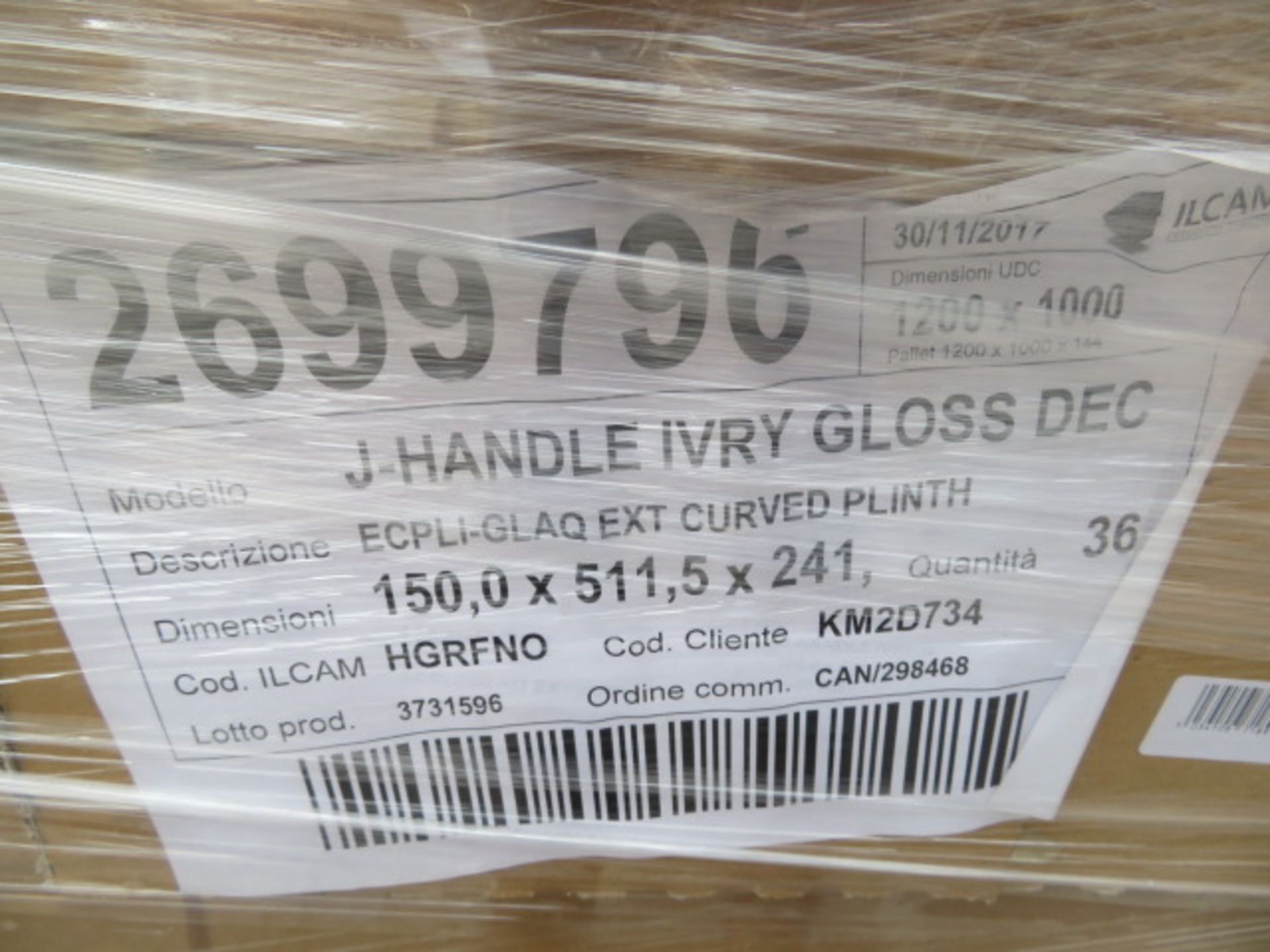 (WG8) Pallet To Contain 50 Items Of New Kitchen Stock. To Include: IVORY GLOSS Etc. Huge Profi... - Image 3 of 4