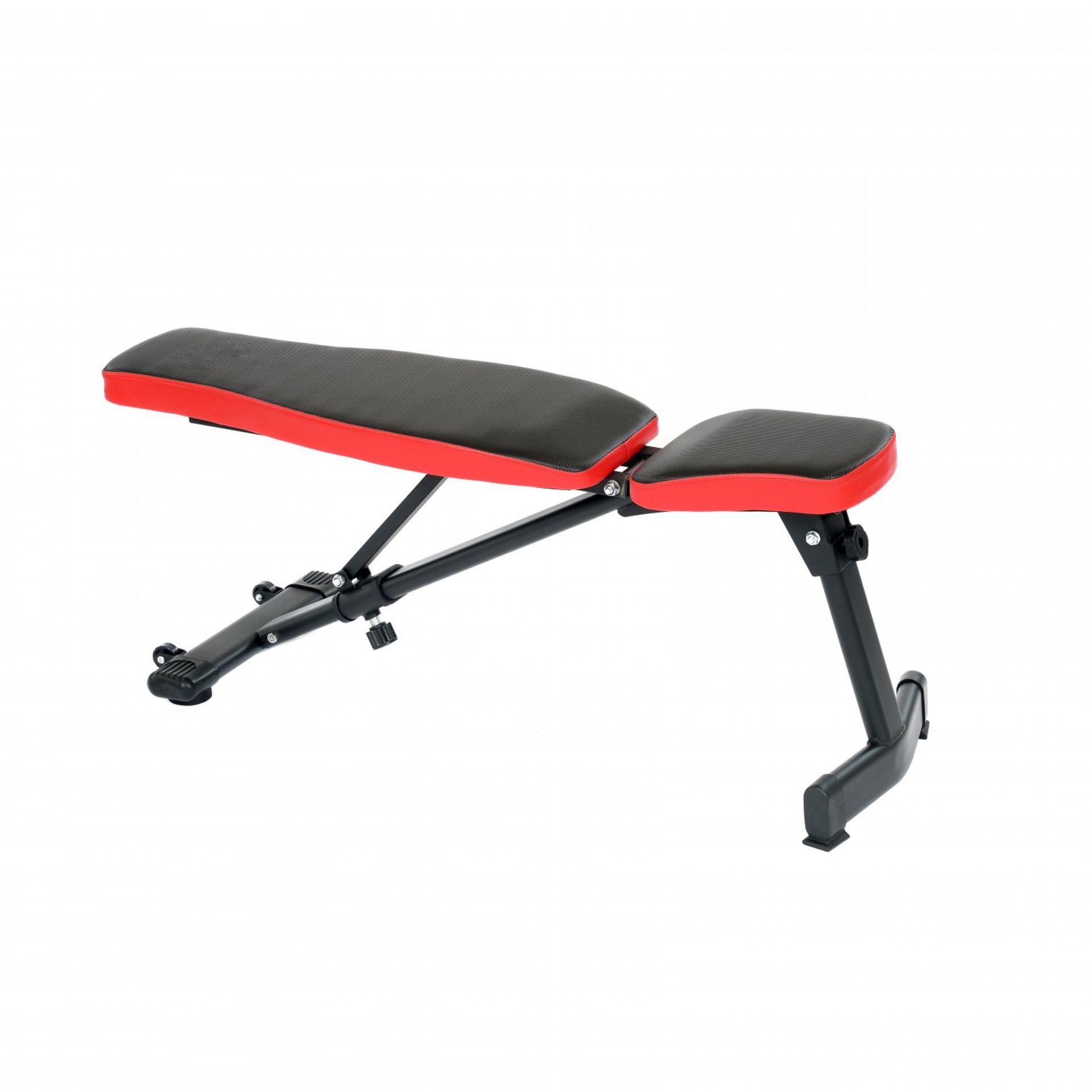 (SK27) Adjustable Folding Fitness Weight Lifting Bench Incline Decline The weight bench is... - Image 4 of 4