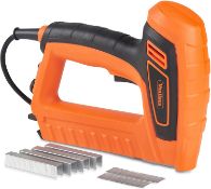 (GE88) 5A Electric Staple Gun & Nailer – Includes Staples & Nails Suitable For Fabrics, Uphol...