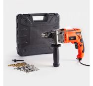 (GE27) 850W Impact Hammer Drill Hammer function for drilling into concrete and brickwork. Dril...