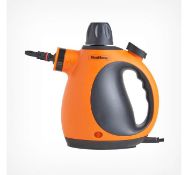 (GE13) Hand Held Steam Cleaner Emits powerful hot pressurised steam for up to eight minutes fo...