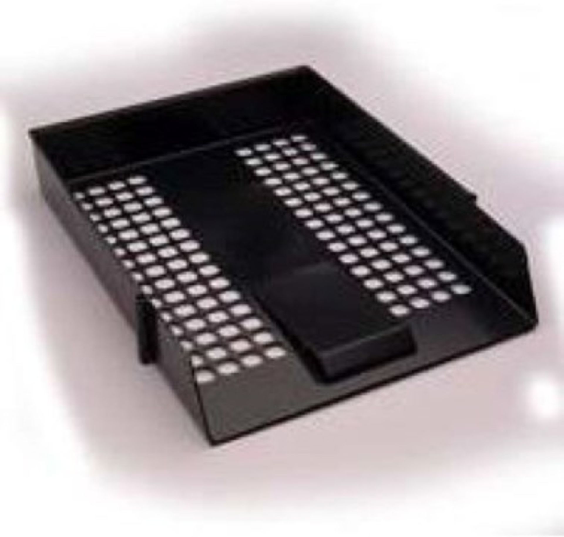 156 x deflecto contract letter trays 120x black-36 x green - Image 4 of 4