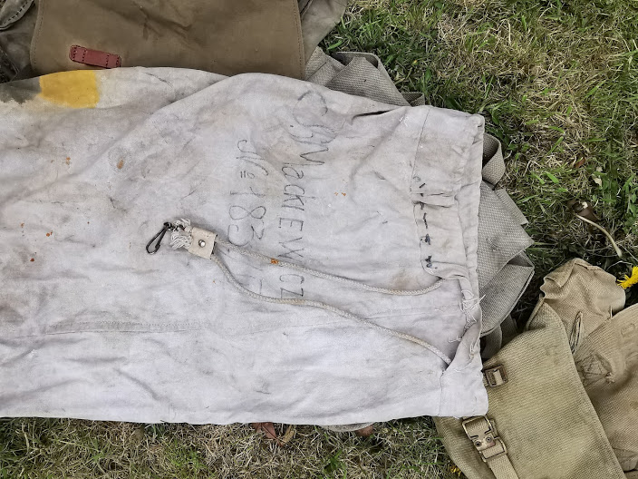 Group lot Various Military Kit Bags, some dated. - Image 6 of 6