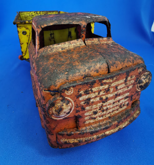 Vintage 1960'S - BTS British Road Services BRS Express Services Tipper Lorry Tin Toy - Image 2 of 6