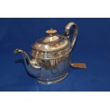 Early 20th Century Silver Plate Ornate Teapot. c