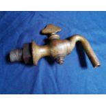 Vintage Heavy Brass Tap