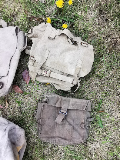 Group lot Various Military Kit Bags, some dated. - Image 2 of 6