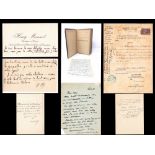 Dreyfus Affair - Autograph Collection featuring Joseph Reinach, Henry Mornard & Fernand Labori