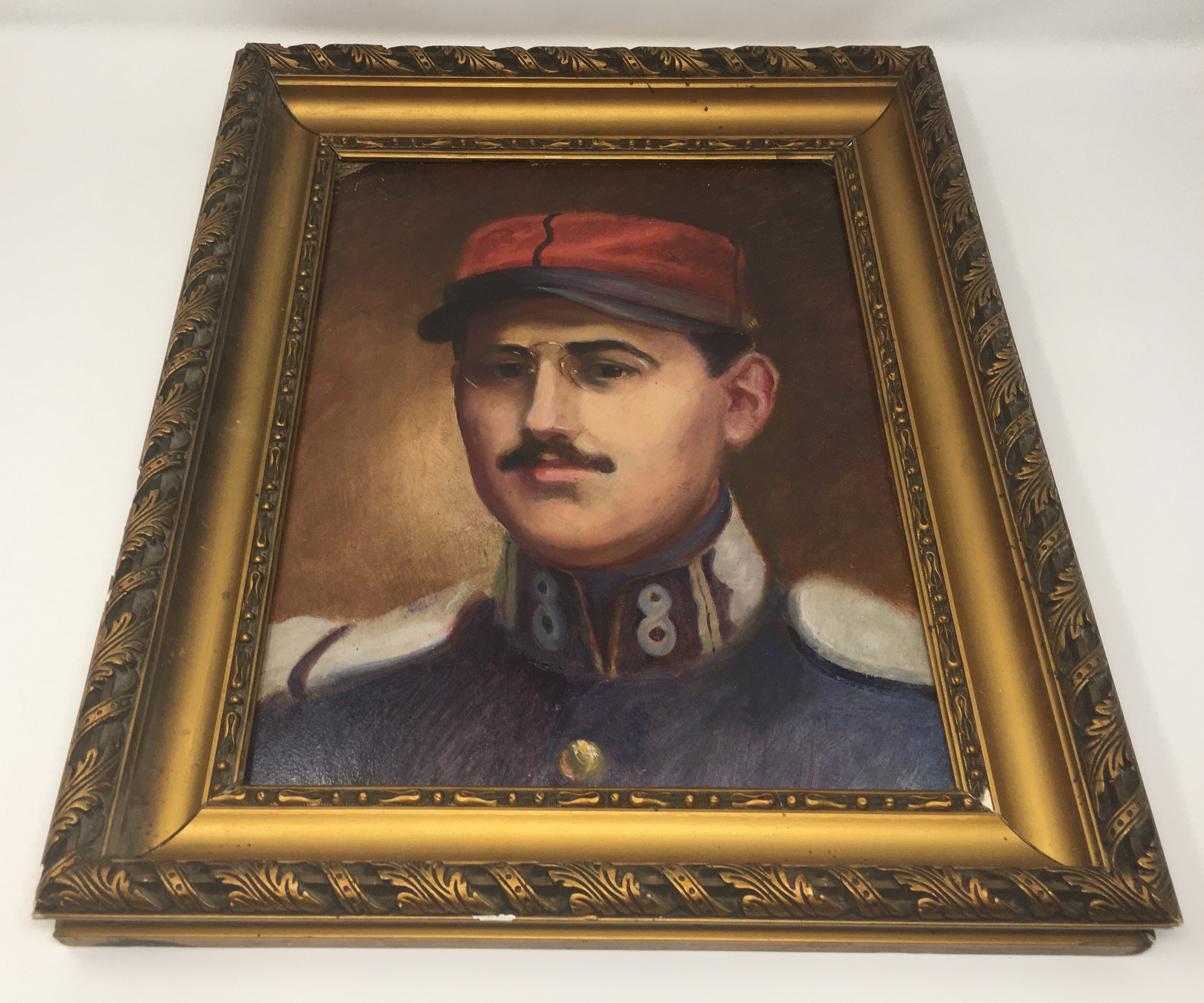 Alfred Dreyfus - Oil Portrait Painting inscribed Benoît Benoni-Auran - Image 3 of 13