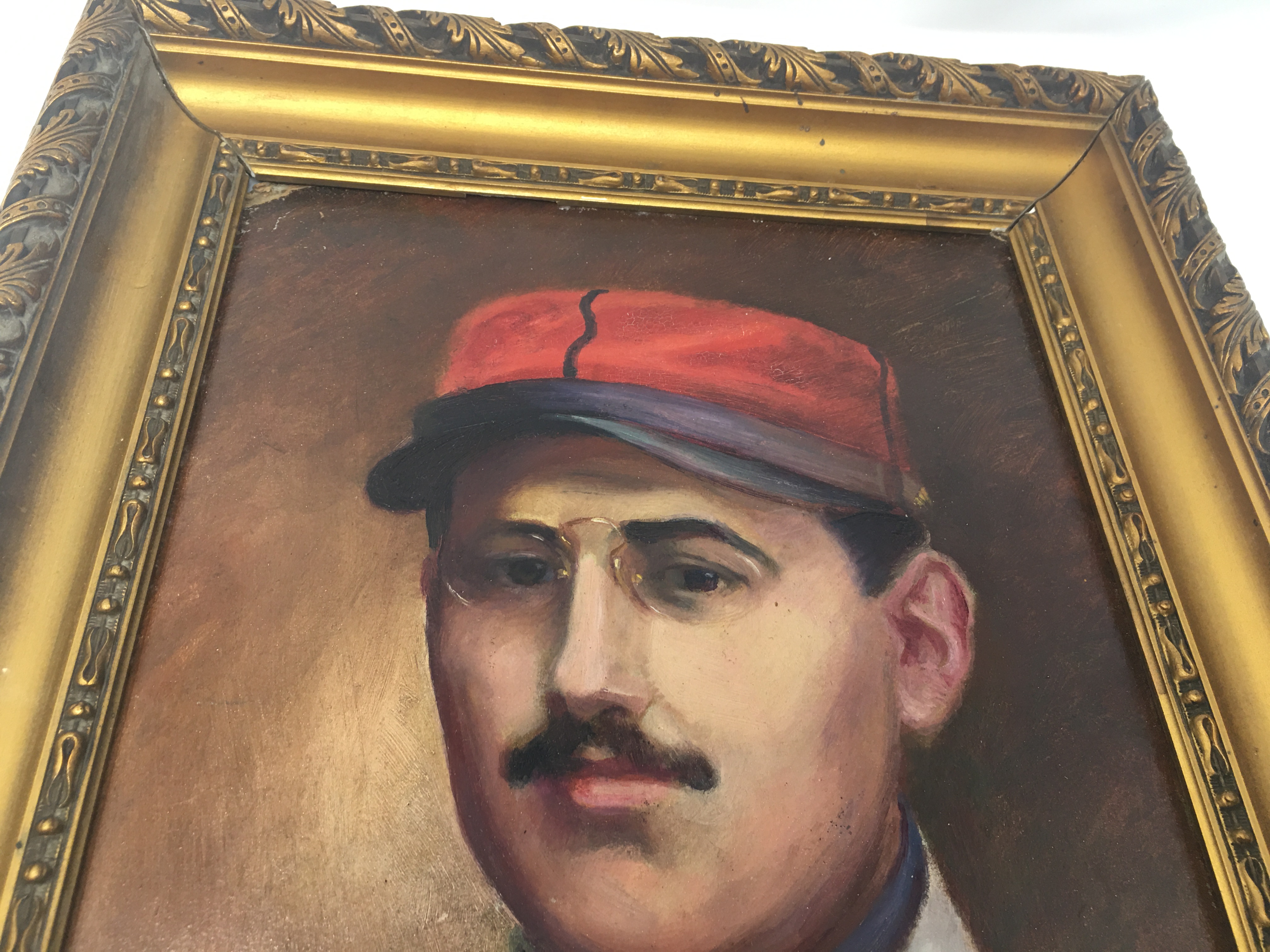 Alfred Dreyfus - Oil Portrait Painting inscribed Benoît Benoni-Auran - Image 4 of 13